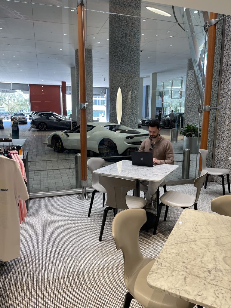 trabajando